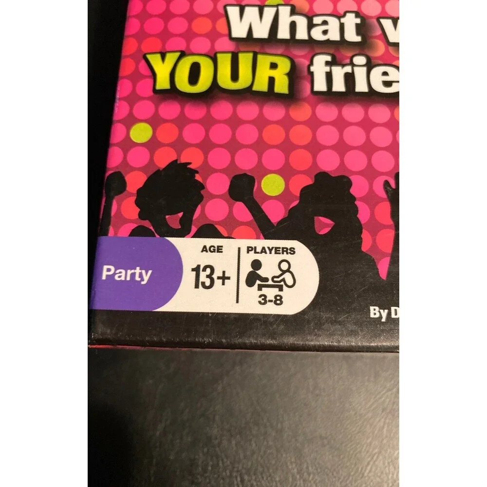 Say Anything Board Game What would Your Friends say?
